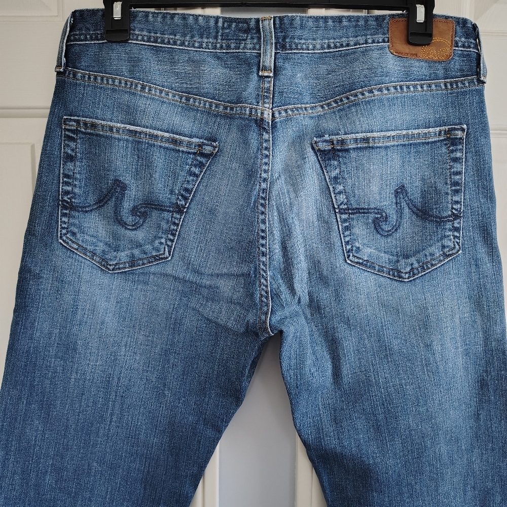AG Protégé Classic Straight Leg Jeans 34/34 - Picture 9 of 13